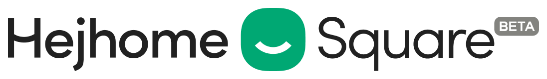 고퀄 문화 서비스 헤이홈 스퀘어 로고